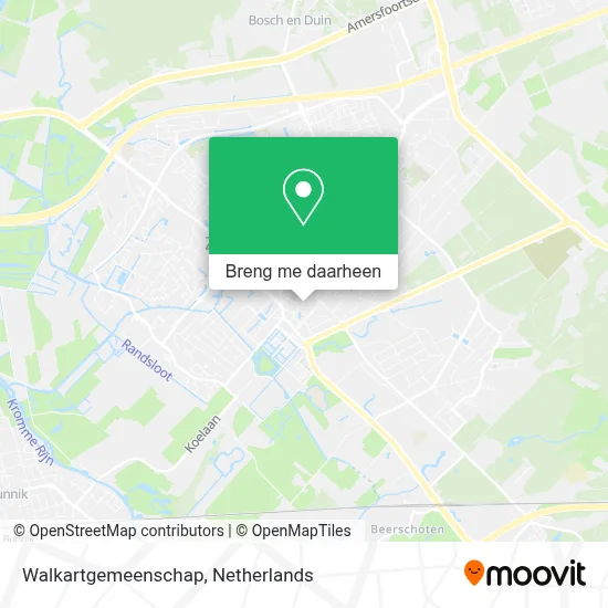 Walkartgemeenschap kaart