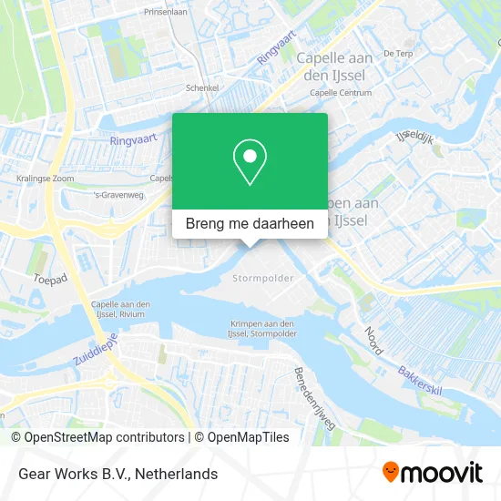 Gear Works B.V. kaart