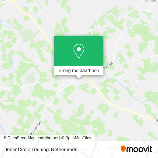 Inner Circle Training kaart