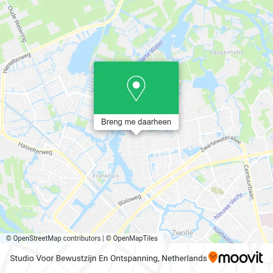 Studio Voor Bewustzijn En Ontspanning kaart