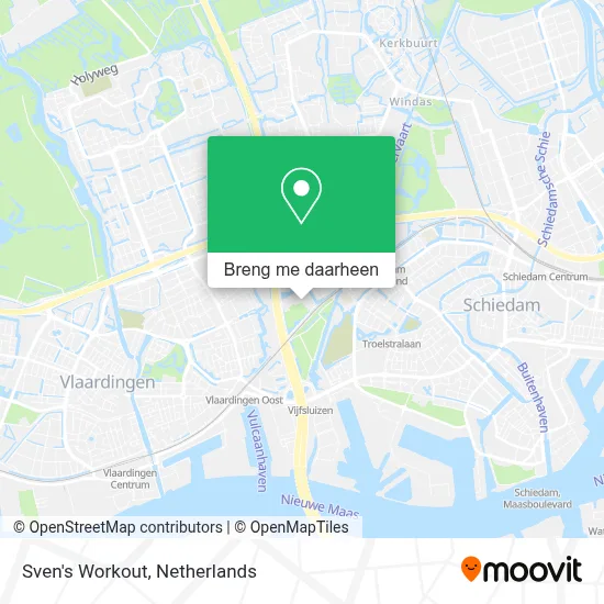 Sven's Workout kaart