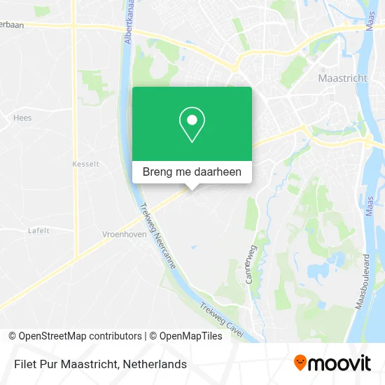 Filet Pur Maastricht kaart