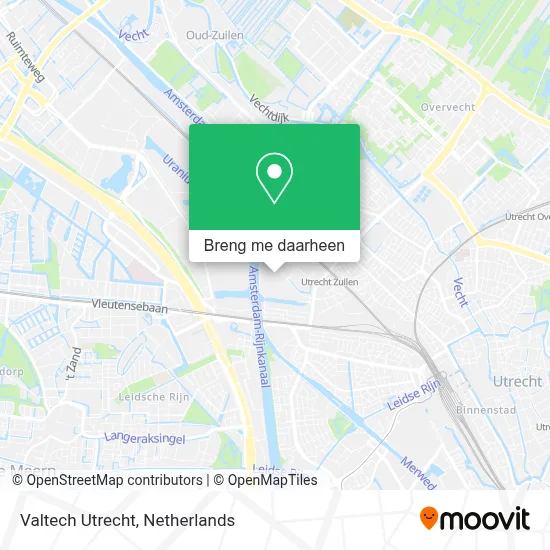 Valtech Utrecht kaart