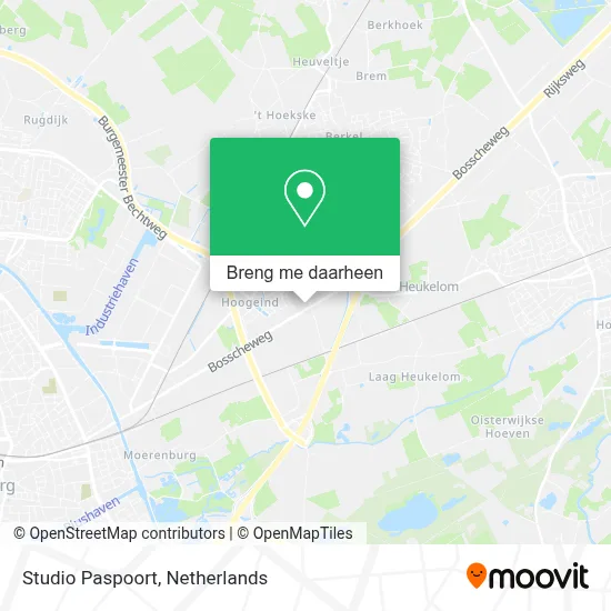 Studio Paspoort kaart