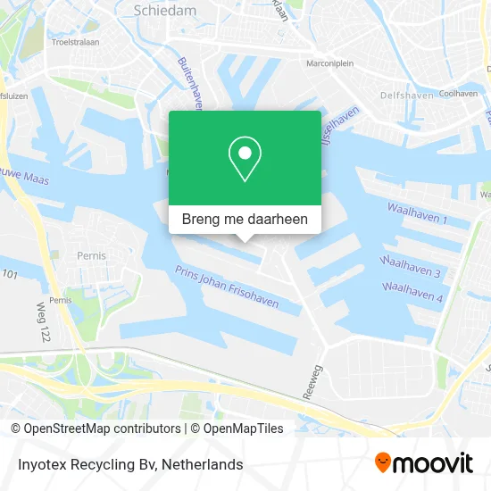 Inyotex Recycling Bv kaart