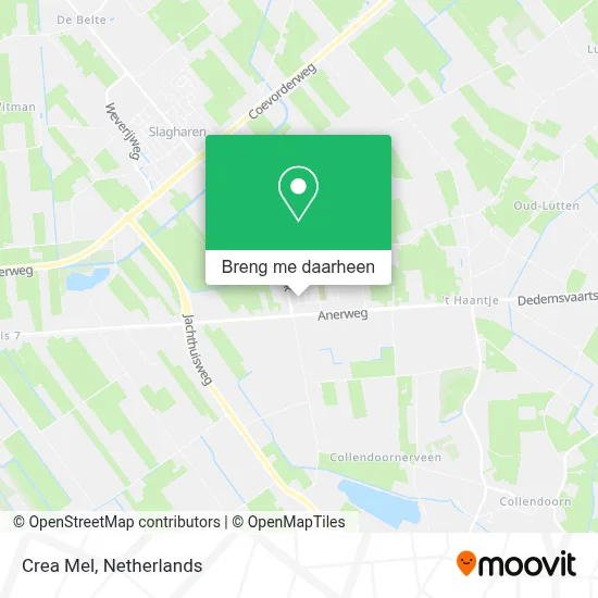 Crea Mel kaart