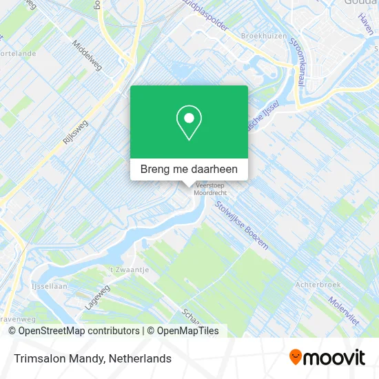 Trimsalon Mandy kaart