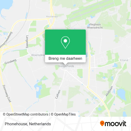 Phonehouse kaart