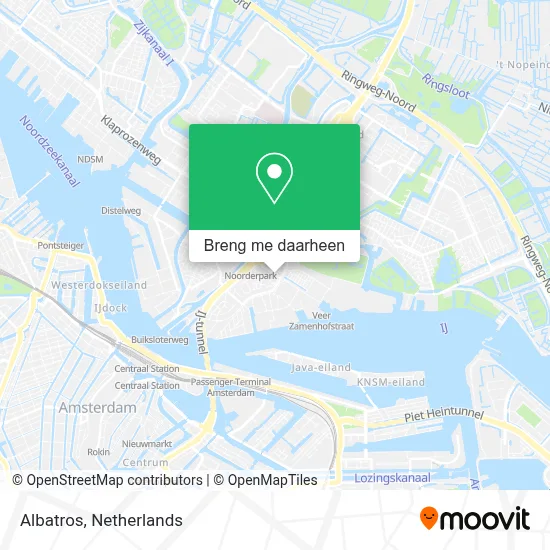 Albatros kaart