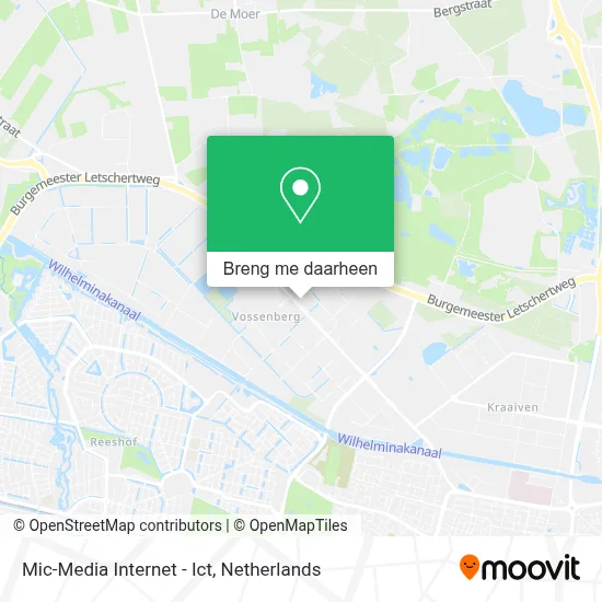Mic-Media Internet - Ict kaart
