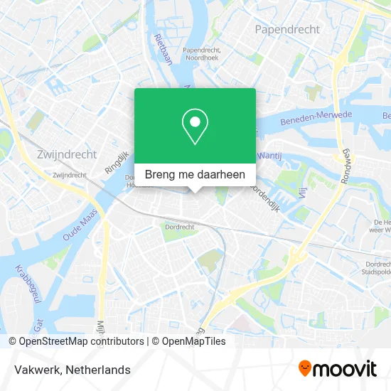 Vakwerk kaart