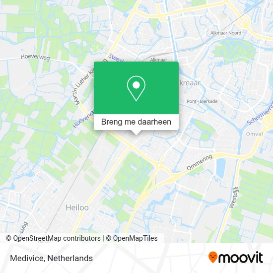 Medivice kaart
