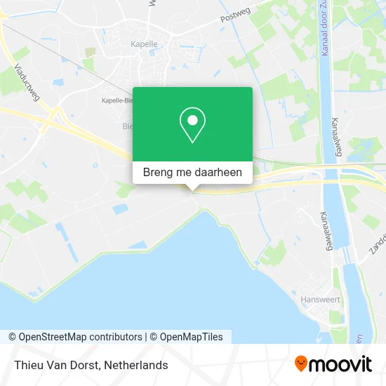 Thieu Van Dorst kaart