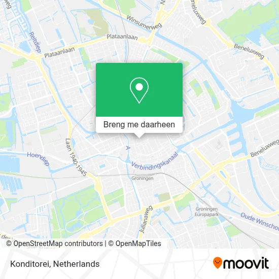 Konditorei kaart