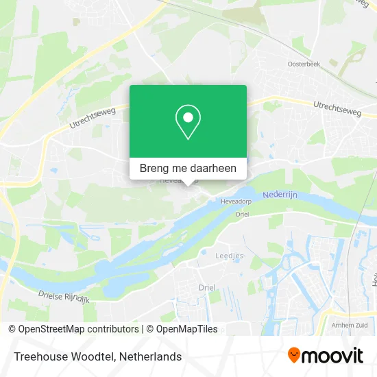 Treehouse Woodtel kaart