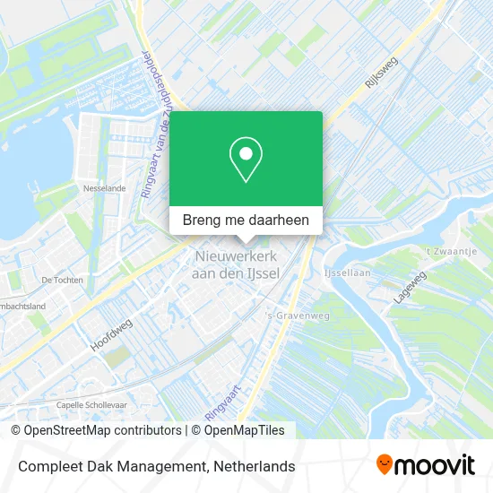 Compleet Dak Management kaart