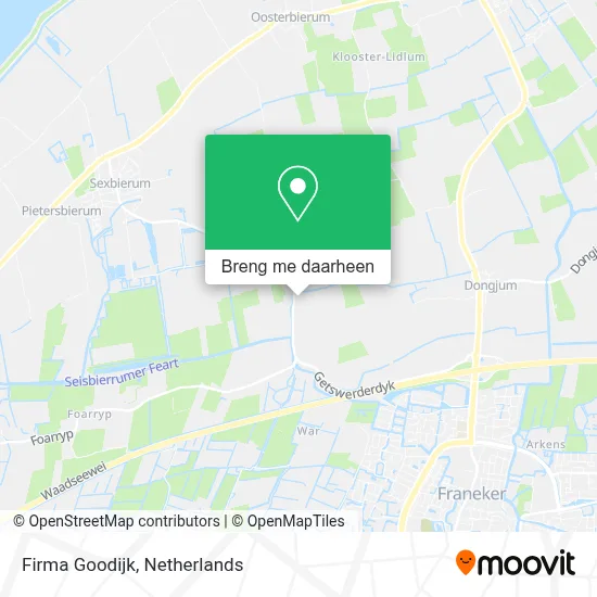 Firma Goodijk kaart