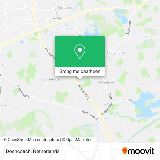Doencoach kaart