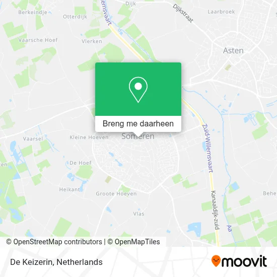 De Keizerin kaart