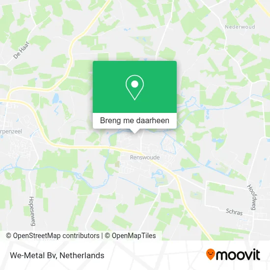 We-Metal Bv kaart