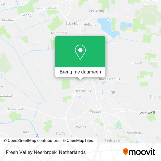 Fresh Valley Neerbroek kaart