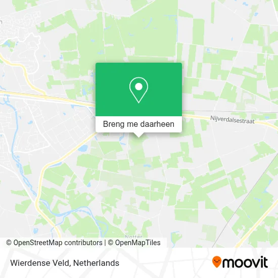 Wierdense Veld kaart