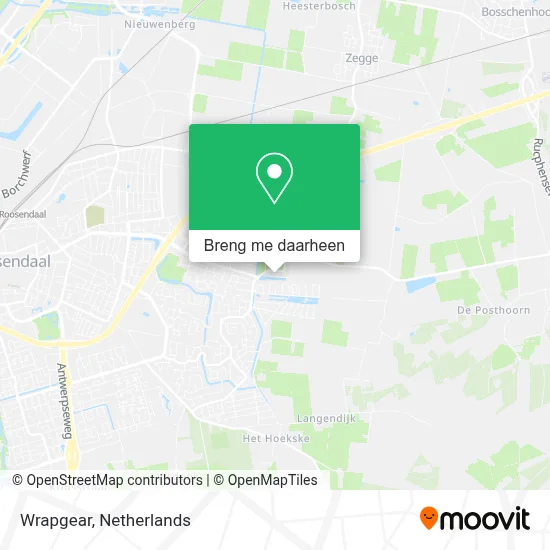 Wrapgear kaart