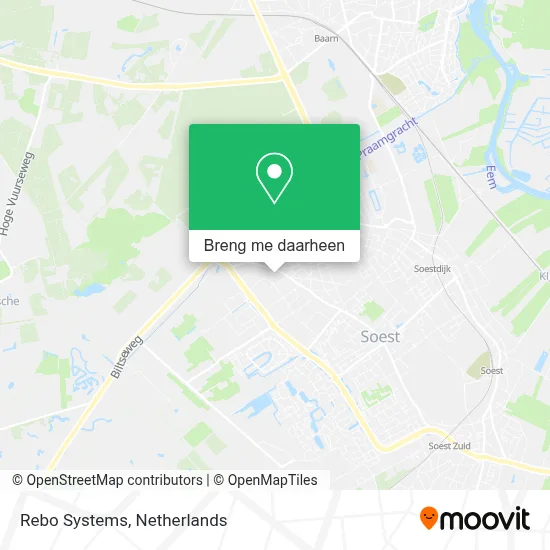 Rebo Systems kaart