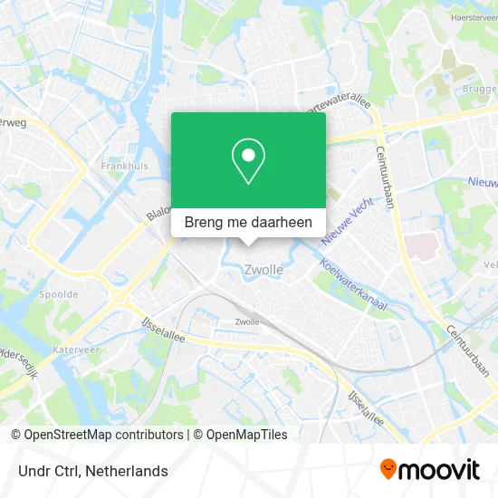Undr Ctrl kaart