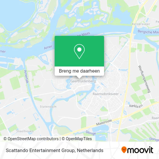 Scattando Entertainment Group kaart