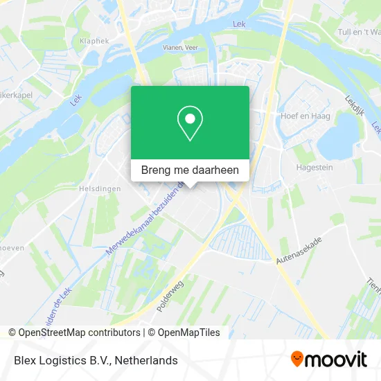 Blex Logistics B.V. kaart