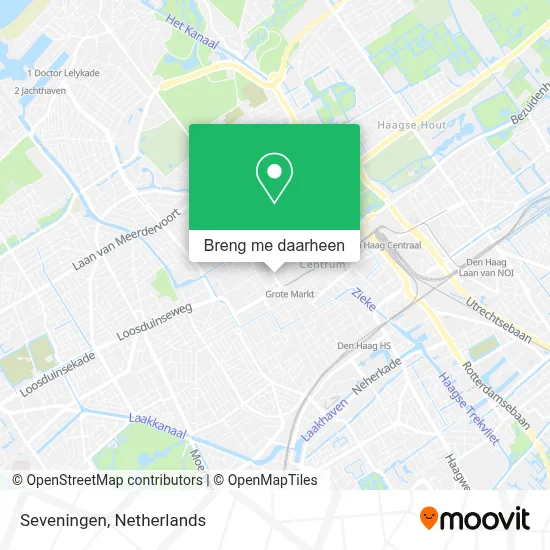 Seveningen kaart