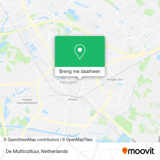 De Multicultuur kaart
