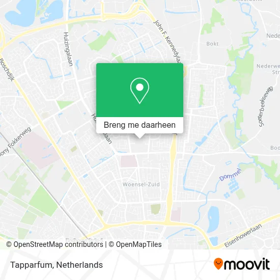Tapparfum kaart