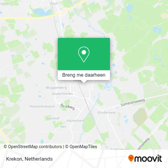 Krekon kaart