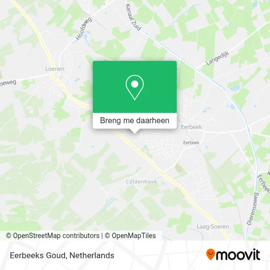 Eerbeeks Goud kaart