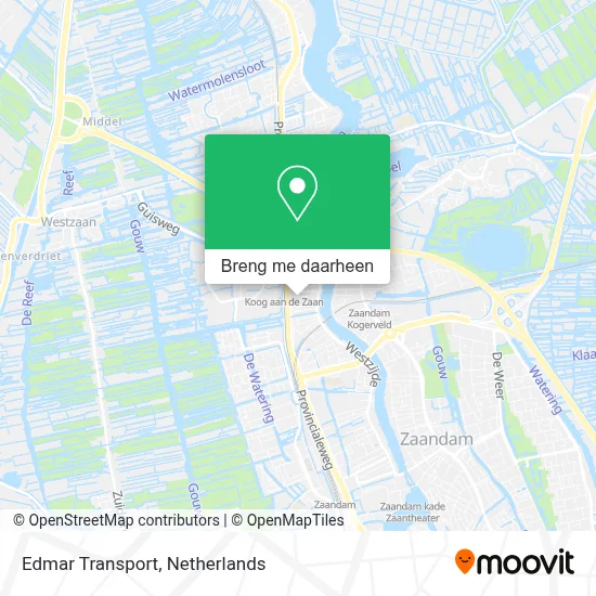 Edmar Transport kaart