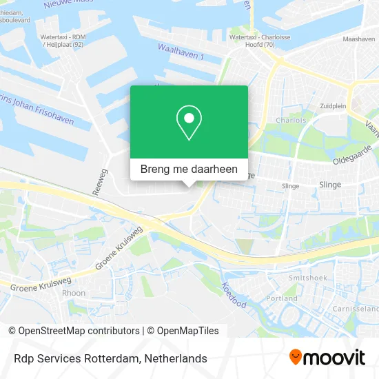 Rdp Services Rotterdam kaart