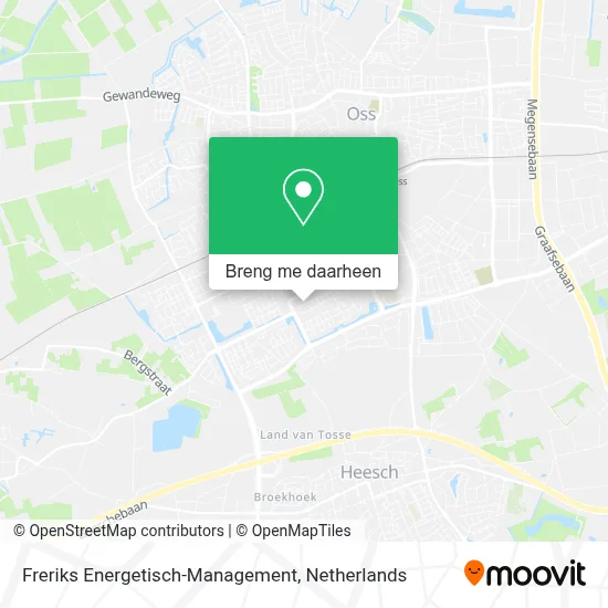 Freriks Energetisch-Management kaart