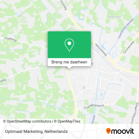 Optimaal Marketing kaart