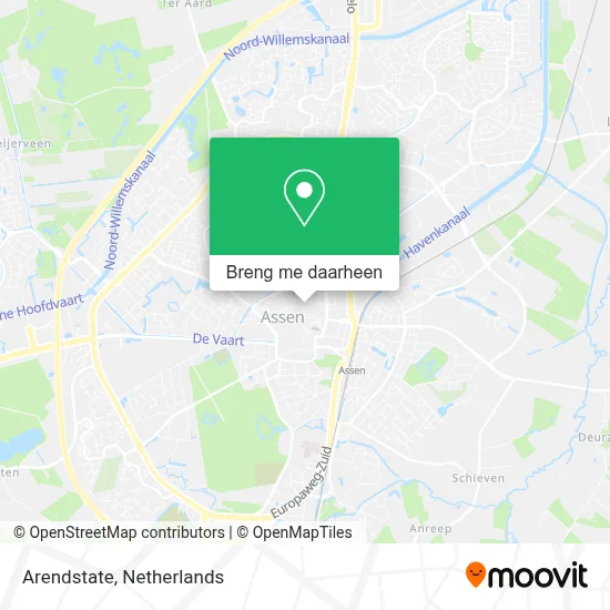 Arendstate kaart