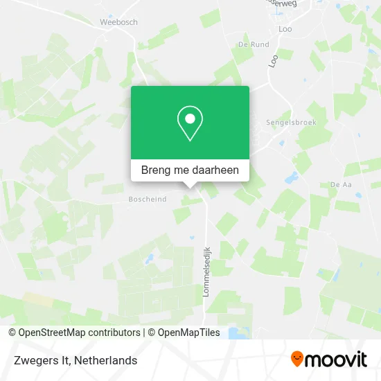 Zwegers It kaart
