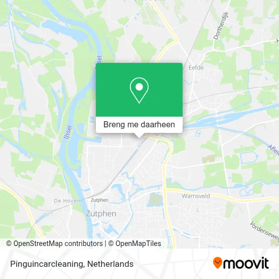 Pinguincarcleaning kaart