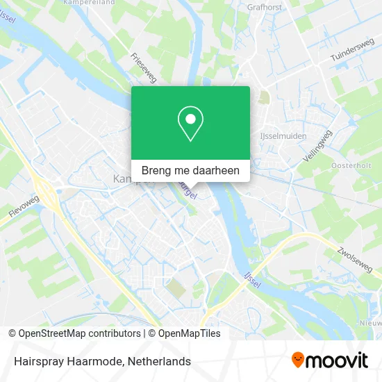 Hairspray Haarmode kaart