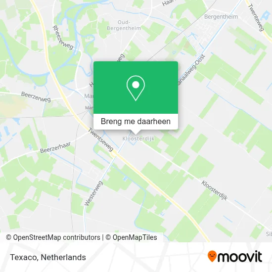 Texaco kaart