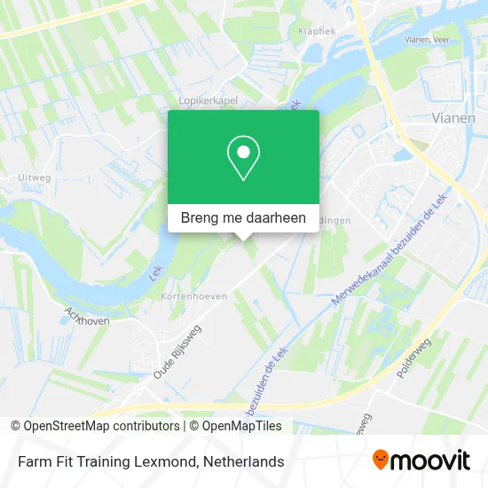 Farm Fit Training Lexmond kaart