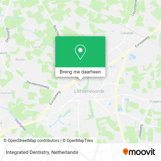 Integrated Dentistry kaart