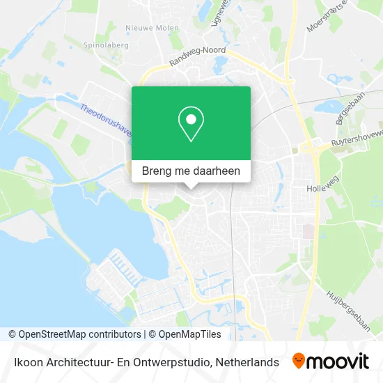 Ikoon Architectuur- En Ontwerpstudio kaart