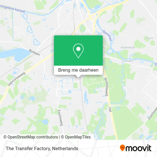 The Transfer Factory kaart