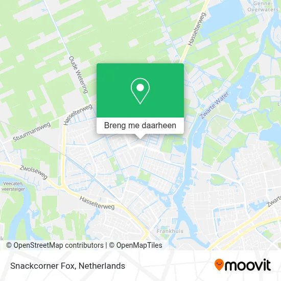 Snackcorner Fox kaart